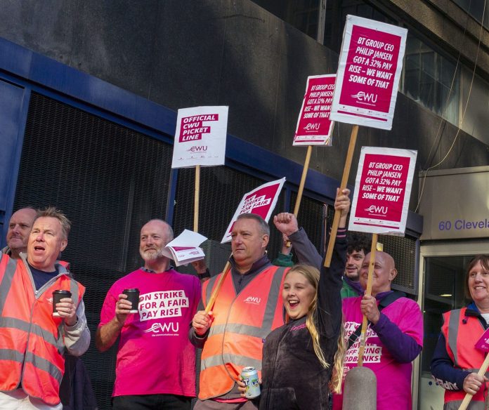 BT-24 scaled BT workers on strike in 2022 Photo: Paul Mattsson
