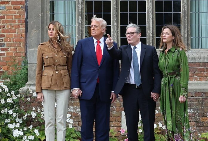 Prime Minister Keir Starmer hosts Donald Trump for State visit Starmer invited Trump for a state visit in 2025 Photo: Number 10/CC