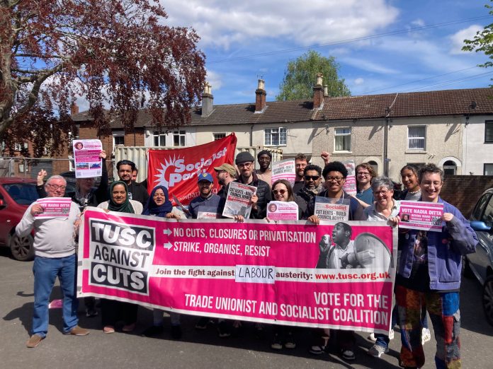 WhatsApp Image 2026-04-19 at 19.41.53 Canvassing team for Nadia in Bevois on 19 April Photo: Nick Chaffey