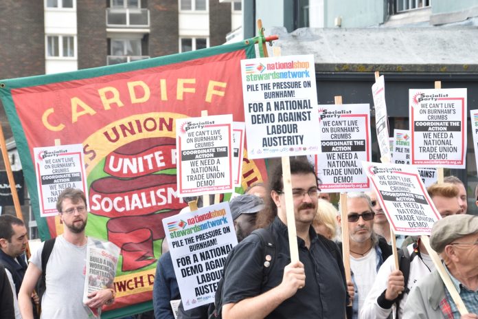 NSSN lobby of the TUC Photo: Greg Kiteos