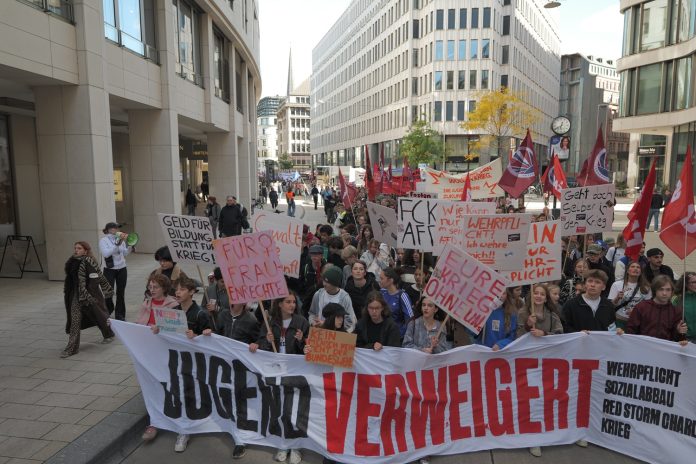 German school strike Photo: Hamburg school strike committee