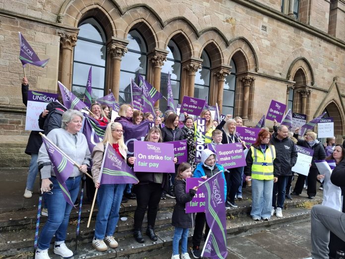 Glasgow Unison Glasgow Unison has a long record of fighting to defend its members Photo: Matt Dobson