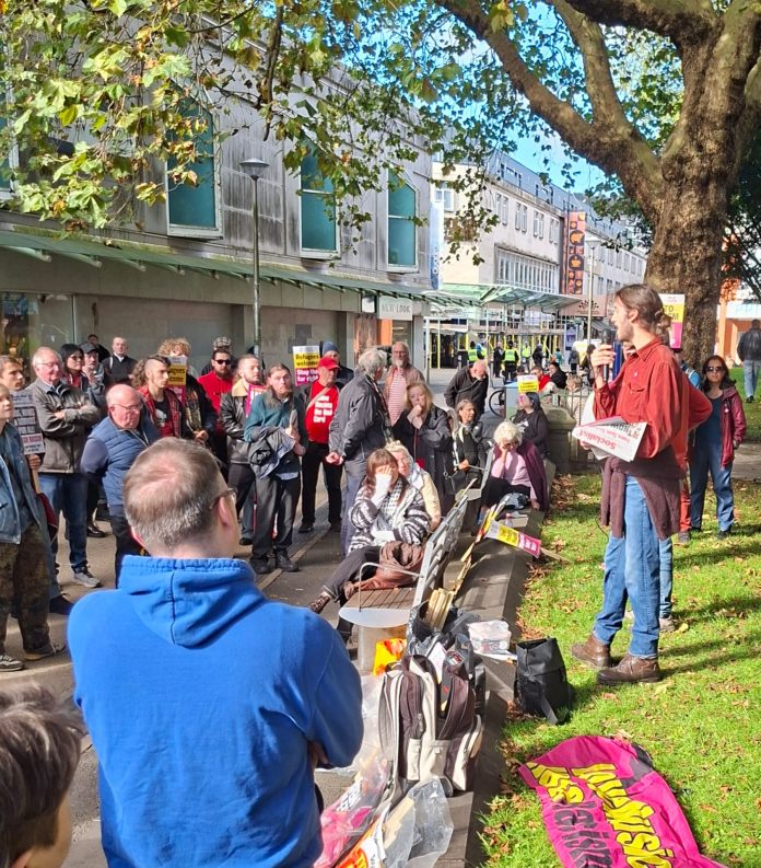Swansea anti-racist protest - Alec Thraves