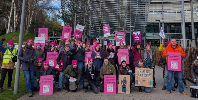 Lots of universities are fighting - here in Northumbria Photo: Elaine Brunskill
