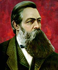 Freidrich Engels, who elaborated the ideas of dialectical materialism alongside Karl Marx
