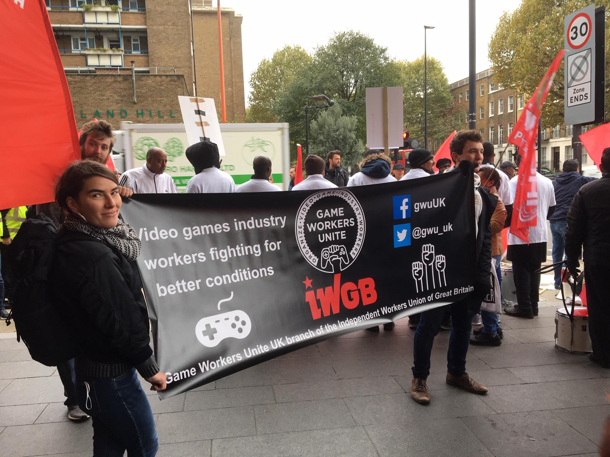 Precarious workers march against the gig economy, 30.10.18, credit: Paula Mitchell (uploaded 30/10/2018)