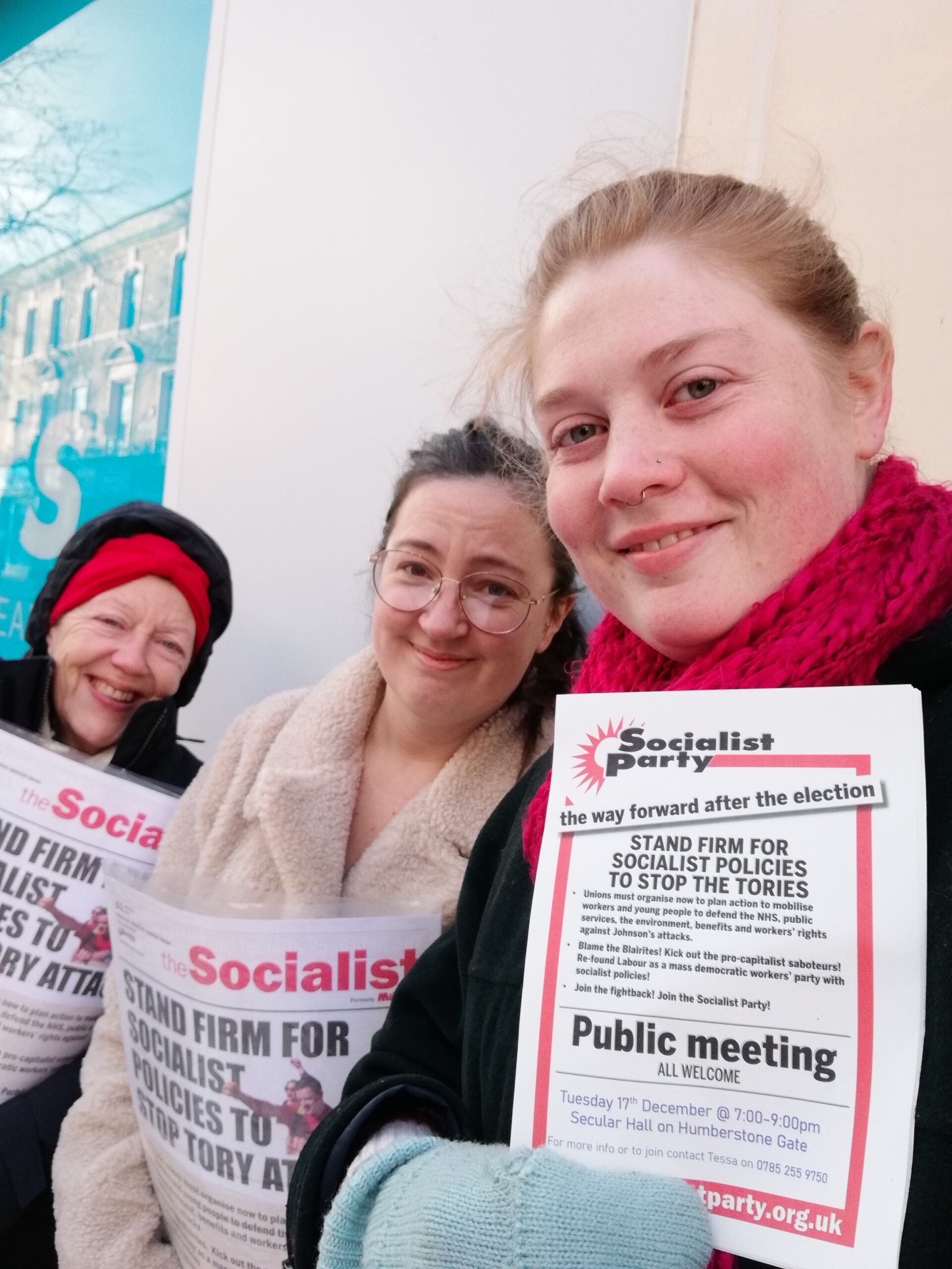 Post-election paper selling in Leicester, 14.12.19 (uploaded 17/12/2019) Post-election paper selling in Leicester, 14.12.19 (uploaded 17/12/2019)