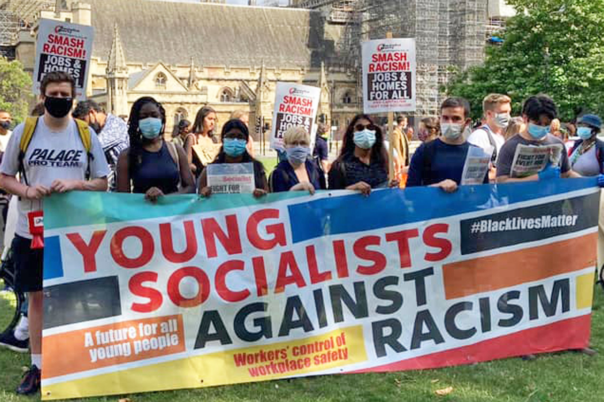 Young Socialists Against Racism, credit: London Socialist Party (uploaded 15/07/2020)