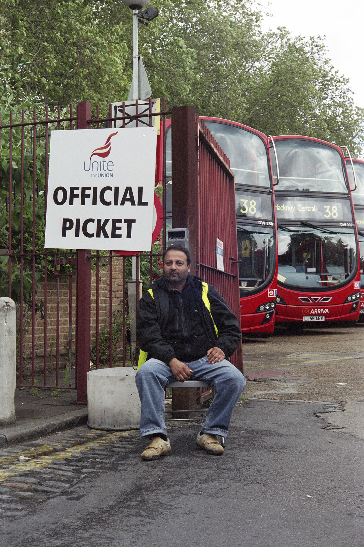 2012 London bus strike photo Paul Mattsson